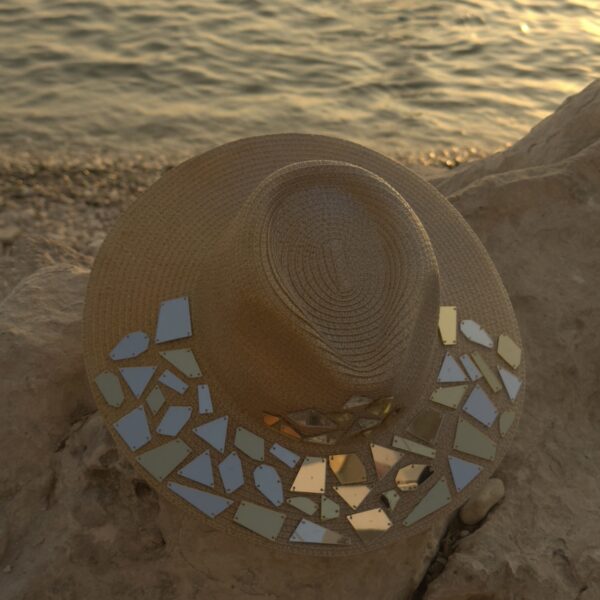 Half Gold Half Silver Hat